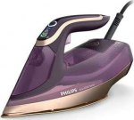 Philips Azur 8000 DST8040/30 fioletowy - Moc [W]: 3000 | Type of foot: SteamGlide Elite | Steam production [g/min]: 80 | Hitting the steam [g/min]: 260 | Color: fioletowy