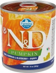 FARMINA N&D DOG LAMB&PUMPKIN&BLUEBERRY PUPPY 285g