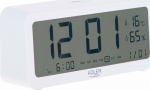 Adler AD 1195w Battery operated alarm clock - white