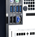 SmartKeeper Basic "RJ45 Port" Blocker dunkelblau 10 Stk.+Key