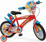 Children's Bike 14" Paw Patrol Red 1478 Boy NEW TOIMSA