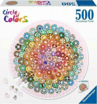 Ravensburger Puzzle 500 Color palette: donuts