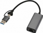 MicroConnect Premium USB-C / A to RJ45, 2.5G Network Adapter