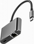 MicroConnect Premium USB-C to RJ45 network, adapter & USB-C Power