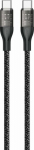 Kabel USB Dudao USB-C - USB-C 1 m Czarny (DDA266)