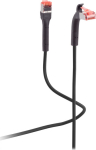 Shiverpeaks Patchkabel Cat 6A bend. Stecker U/FTP 10m schwar