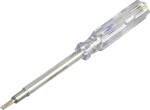 D&Uuml;WI D&uuml;wi Voltage tester 19cm, przezroczysty 100-250V 19313