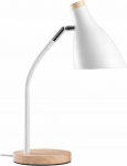 Borland Tracer Pad Scandi Desk Lamp White
