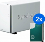 Synology DS223J+2x HAT3300-6T (2x 6TB) - 2x HAT3300-6T (2x 6TB)