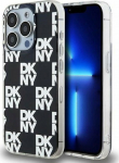DKNY DKNY DKHCP15LHDLCEK iPhone 15 Pro 6.1'' czarny/black hardcase IML Checkered Mono Pattern
