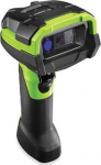 Zebra DS3678, BT, 2D, ER, SE58, FIPS, multi-IF, kit (USB), black, green - Bluetooth scanner, industry, 2D, imager (extended range, SE5800), FIPS, vibration, multi-interface (RS232, KBW, USB), incl.: cable (USB), power supply unit, power cable (US), c ...