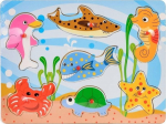 Daffi Wood puzzle - Marine animals