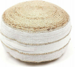 TODAY Round pouf Indies, jute and cotton, &Oslash; 50 cm