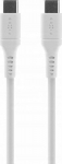 Kabel USB Fixed USB-C - USB-C 2 m White (FIXDLS-CC2-WH)