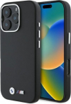 BMW M Smooth Full Wrapped Metal MagSafe Back Case for Apple iPhone 16 Pro Max