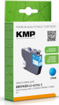 KMP Patrone Brother MFC-J1010DW LC421XLC cyan 500S. 7ml remanufactured