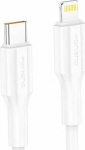 Kabel USB Foneng Kabel USB-C do Lightning Foneng XS01 PD27W, 1m (white)