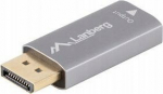 Adapter AV Lanberg Adapter Lanberg Displayport (M) -> HDMI (F) 4K srebrny