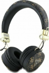 Headphones Guess Bluetooth ENC GUBH70E4PTMK on-ear headphones black/black 4G Triangle Round Shape