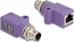 Delock Network adapter - 4-pole M12-D (M)