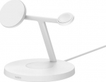 Belkin BOOST CHARGE PRO Qi2 3in1 magn.Charg.St.15W wh. WIZ032kqWH
