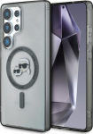 Karl Lagerfeld Button Karl & Choupette Heads Printed Logo MagSafe Case for Samsung Galaxy S25 Ultra