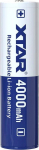XTAR Rechargeable battery 18650 3.6V Li-ion 4000 mAh