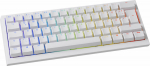 Ducky One X Mini Wireless Gaming Tastatur, inductive, Hot Swap, RGB - Ducky Inductive Switch, ISO (DE), wei&szlig;