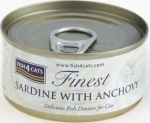 FISH4DOGS Fish4Cats Finest Sardine with anchovy 70g