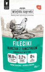 wiejska zagroda Karma wet for cats Chicken and tuna fillets (adult) 85g
