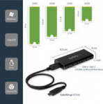 StarTech.com M.2 SATA ENCLOSURE - W/ USB C,