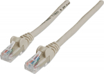 INTELLINET Patchkabel RJ45 U/UTP Cat6 20m Lever protection gray