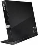 ASUS SBW 06D2X-U Blu-Ray Recorder External USB 2.0 Slimline Retail Power2Go 7 Black
