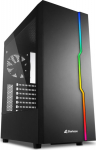 Sharkoon Geh&auml;use RGB Slider ATX 1xGlas schwarz