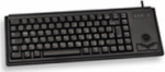 CHERRY TAS G84-4400 Corded DE-Layout schwarz TRACKBALL USB