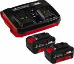 Einhell Starter kit batteries 2x4.0Ah + loader Twin (4512112)