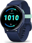 Garmin Vivoactive 5 3.05 cm (1.2") AMOLED 42 mm Digital 390 x 390 pixels Touchscreen Blue Wi-Fi GPS (satellite)