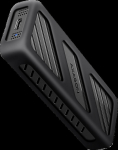 AXAGON EEM2-20G USB-C 3.2 Gen 2x2 20Gbps - M.2 NVMe SSD ARMORED 30-80mm ALU box