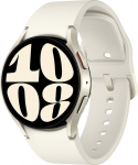 Samsung Galaxy Watch6 - 40 mm - Intelligent clock mit Sportband - Cream - band size: S/M - Anzeige 3.33 cm (1.3")