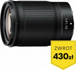 Nikon NIKKOR Z 85mm f/1.8 S - telephoto lens