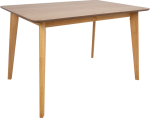 Dining table ROXBY 120x80xH76cm, oak