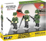 COBI German Infantry Blocks - Zestaw 3 figurines