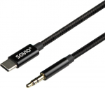 SAVIO Kabel USB-C do mini-Jack CL-188 2m