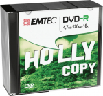 Emtec DVD-R 4.7GB 16x Slim Holly Copy 10 pcs
