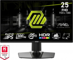 LCD Monitor|MSI|MAG 255PXF|24.5"|Gaming|Matte|Panel IPS|1920x1080|16:9|300Hz|0.5 ms|Speakers|Colour Black|MAG255PXF