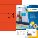 HERMA labels A4 rot 105x42.3 mm Paper matt 280 St