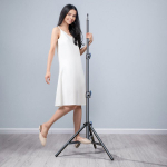 Tripod stand Wozinsky WRLD-00Y1S tripod durable carbon steel tripod 1.7m mat - czarny