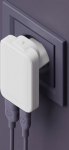 D. Bramante dbramante1928 recharge Pro - power adapter - smal - 20 Watt - 2 output contacts (USB-C, USB) - vit