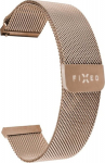 Fixed | Mesh Strap with Quick Release 20mm for Smartwatch | Rose gold