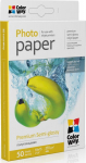 ColorWay Photo Paper, 50 sheets | Premium Semi-Glossy | 255 g/m&sup2; | 10x15